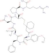 (d(CH2)51,Tyr(Et)2,Val4,Arg8,des-Gly9)-Vasopressin trifluoroacetate salt