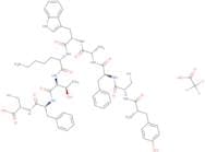 H-Tyr-Cys-Phe-Ala-Trp-Lys-Thr-Phe-Cys-OH trifluoroacetate salt (Disulfide bond)