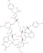 H-Tyr-Cys-Trp-Ser-Gln-Tyr-Leu-Cys-Tyr-OH trifluoroacetate salt (Disulfide bond)