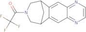7,8,9,10-Tetrahydro-8-(trifluoroacetyl)-6,10-methano-6H-pyrazino[2,3-h][3]benzazepine