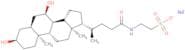 Taurochenodeoxycholic acid sodium