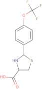 2-(4-(Trifluoromethoxy)phenyl)-1,3-thiazolidine-4-carboxylic acid