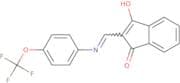 2-(((4-(Trifluoromethoxy)phenyl)amino)methylene)indane-1,3-dione