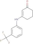 3-((3-(Trifluoromethyl)phenyl)amino)cyclohex-2-en-1-one
