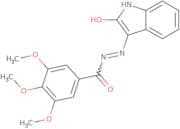 3-(3,4,5-Trimethoxybenzoylhydrazidyl)-2-oxoindoline