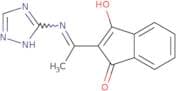 2-((3H-2,3,5-Triazolylamino)ethylidene)indane-1,3-dione