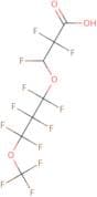 2,2,3-Trifluoro-3-[1,1,2,2,3,3- hexafluoro-3-(trifluoromethoxy) propoxy]propanoic acid