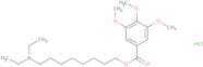 3,4,5-Trimethoxybenzoic acid 8-(diethylamino)octyl ester, hydrochloride
