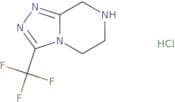 3-(Trifluoromethyl)-5,6,7,8-tetrahydro-[1,2,4]triazolo[4,3-a]pyrazine hydrochloride