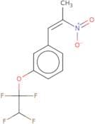 3'-(Tetrafluoroethoxy)-beta-methyl-beta-nitrostyrene