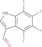 4,5,6,7-Tetrafluoroindole-3-Carboxaldehyde