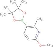 6-Methoxy-2-methyl-3-(4,4,5,5-tetramethyl-1,3,2-dioxaborolan-2-yl)pyridine