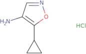5-Cyclopropyl-1,2-oxazol-4-amine hydrochloride