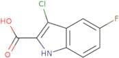 3-Chloro-5-fluoro-1H-indole-2-carboxylic acid