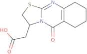 (5-Oxo-2,3,6,7,8,9-hexahydro-5H-[1,3]thiazolo[2,3-b]quinazolin-3-yl)acetic acid