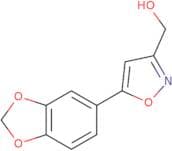 [5-(1,3-Dioxaindan-5-yl)-1,2-oxazol-3-yl]methanol