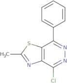 4-Chloro-2-methyl-7-phenyl-[1,3]thiazolo[4,5-d]pyridazine