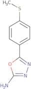 5-[4-(Methylsulfanyl)phenyl]-1,3,4-oxadiazol-2-amine