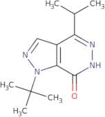 1-tert-Butyl-4-(propan-2-yl)-1H,6H,7H-pyrazolo[3,4-d]pyridazin-7-one