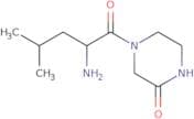 4-(2-Amino-4-methylpentanoyl)piperazin-2-one