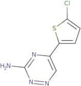 5-(5-Chlorothiophen-2-yl)-1,2,4-triazin-3-amine