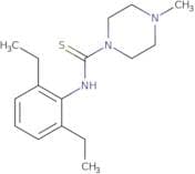N-(2,6-Diethylphenyl)-4-methylpiperazine-1-carbothioamide