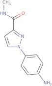 1-(4-Aminophenyl)-N-methyl-1H-pyrazole-3-carboxamide