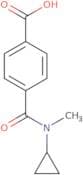 4-[Cyclopropyl(methyl)carbamoyl]benzoic acid