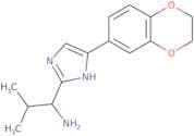 1-[4-(2,3-Dihydro-1,4-benzodioxin-6-yl)-1H-imidazol-2-yl]-2-methylpropan-1-amine