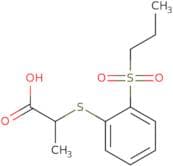 2-{[2-(Propane-1-sulfonyl)phenyl]sulfanyl}propanoic acid