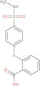 2-{[4-(Methylsulfamoyl)phenyl]sulfanyl}benzoic acid