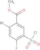 Methyl 2-bromo-5-(chlorosulfonyl)-4-fluorobenzoate