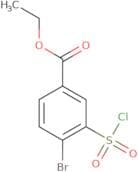 Ethyl 4-bromo-3-(chlorosulfonyl)benzoate