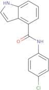 N-(4-Chlorophenyl)-1H-indole-4-carboxamide