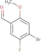4-Bromo-5-fluoro-2-methoxybenzaldehyde