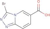 3-Bromo-[1,2,4]triazolo[4,3-a]pyridine-6-carboxylicacid