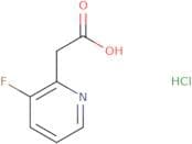 2-(3-Fluoropyridin-2-yl)acetic acid hydrochloride