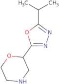 2-[5-(Propan-2-yl)-1,3,4-oxadiazol-2-yl]morpholine