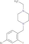 1-(4-Bromo-2-fluorobenzyl)-4-ethylpiperazine