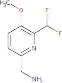 1-[6-(Difluoromethyl)-5-methoxypyridin-2-yl]methanamine