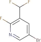 5-Bromo-3-(difluoromethyl)-2-fluoropyridine