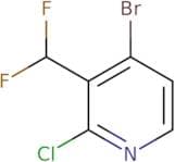 4-Bromo-2-chloro-3-(difluoromethyl)pyridine