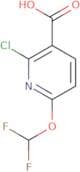 2-Chloro-6-(difluoromethoxy)pyridine-3-carboxylic acid