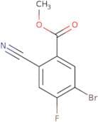 Methyl 5-bromo-2-cyano-4-fluorobenzoate