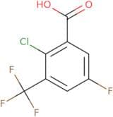 2-Chloro-5-fluoro-3-(trifluoromethyl)benzoic acid
