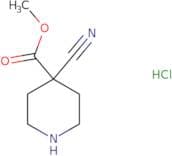 Methyl 4-cyanopiperidine-4-carboxylate hydrochloride