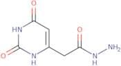 2-(2,6-Dioxo-1,2,3,6-tetrahydropyrimidin-4-yl)acetohydrazide