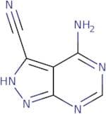 4-Amino-1H-pyrazolo[3,4-d]pyrimidine-3-carbonitrile