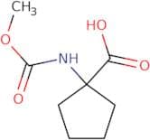 1-[(Methoxycarbonyl)amino]cyclopentane-1-carboxylic acid