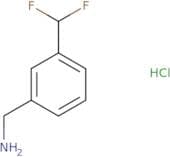 1-[3-(difluoromethyl)phenyl]methanamine hydrochloride